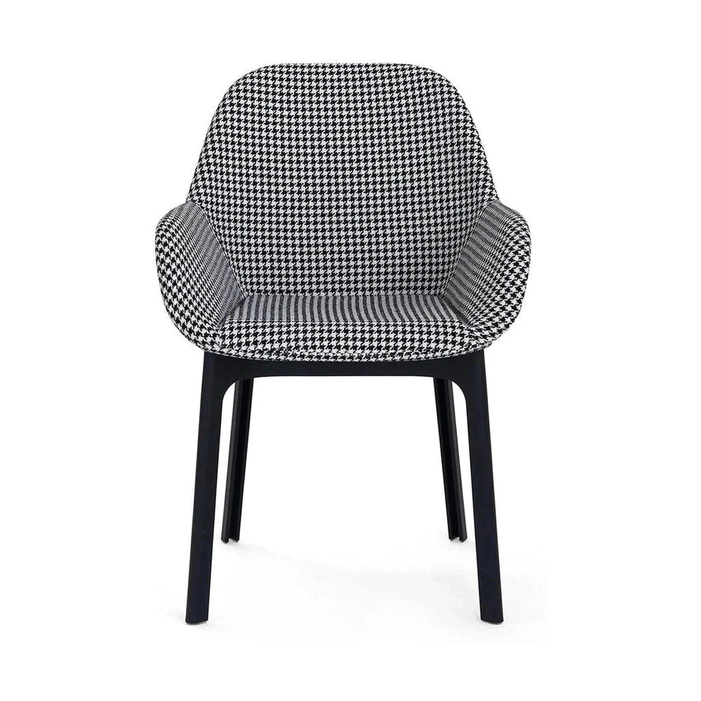 [product_category]-Kartell Clap Armchair, Black/Houndstooth Black-Kartell-8058967287646-04182NH-KAR-1