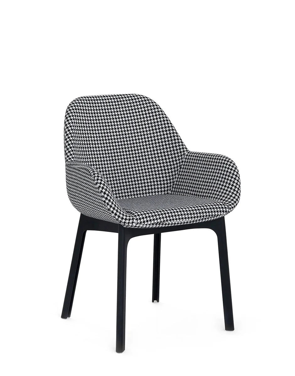 [product_category]-Kartell Clap Armchair, Black/Houndstooth Black-Kartell-8058967287646-04182NH-KAR-2