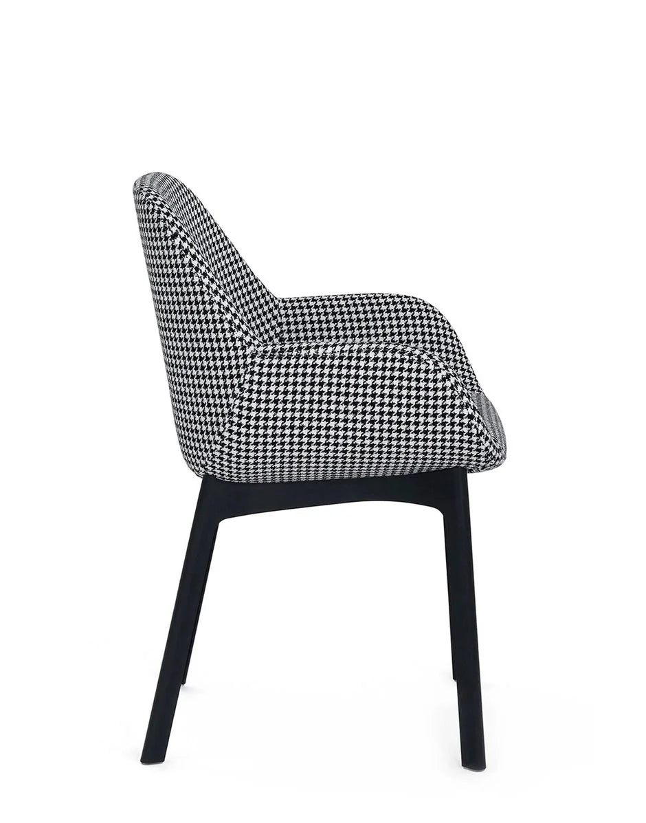 [product_category]-Kartell Clap Armchair, Black/Houndstooth Black-Kartell-8058967287646-04182NH-KAR-3