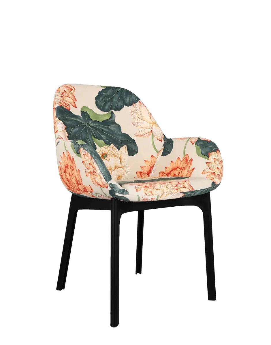 [product_category]-Kartell Clap Flowers Armchair, Black/Kew-Kartell-8058967294491-04184NK-KAR-9