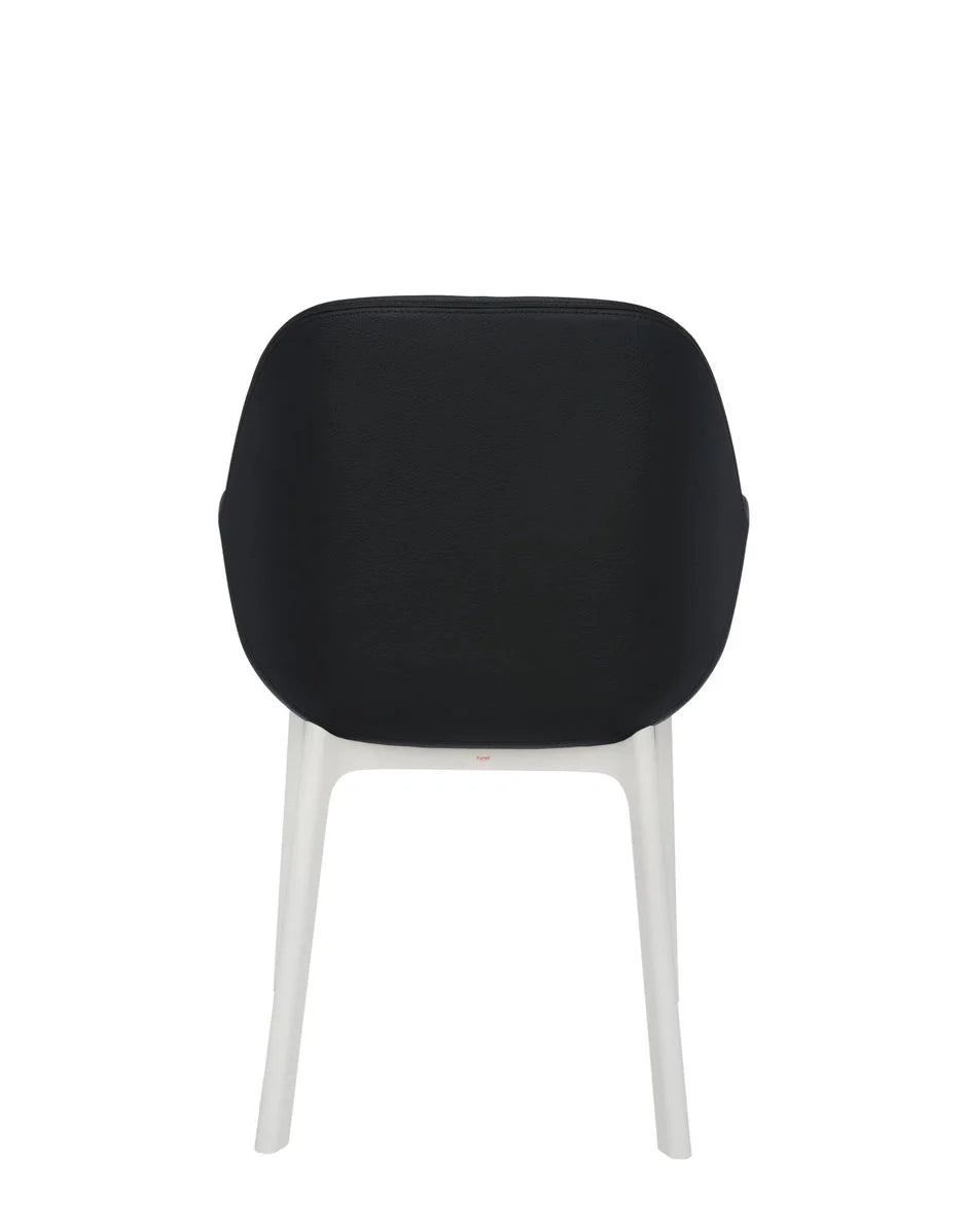 [product_category]-Kartell Clap Pvc Armchair, White/Glossy Black-Kartell-8058967203196-04183BN-KAR-4