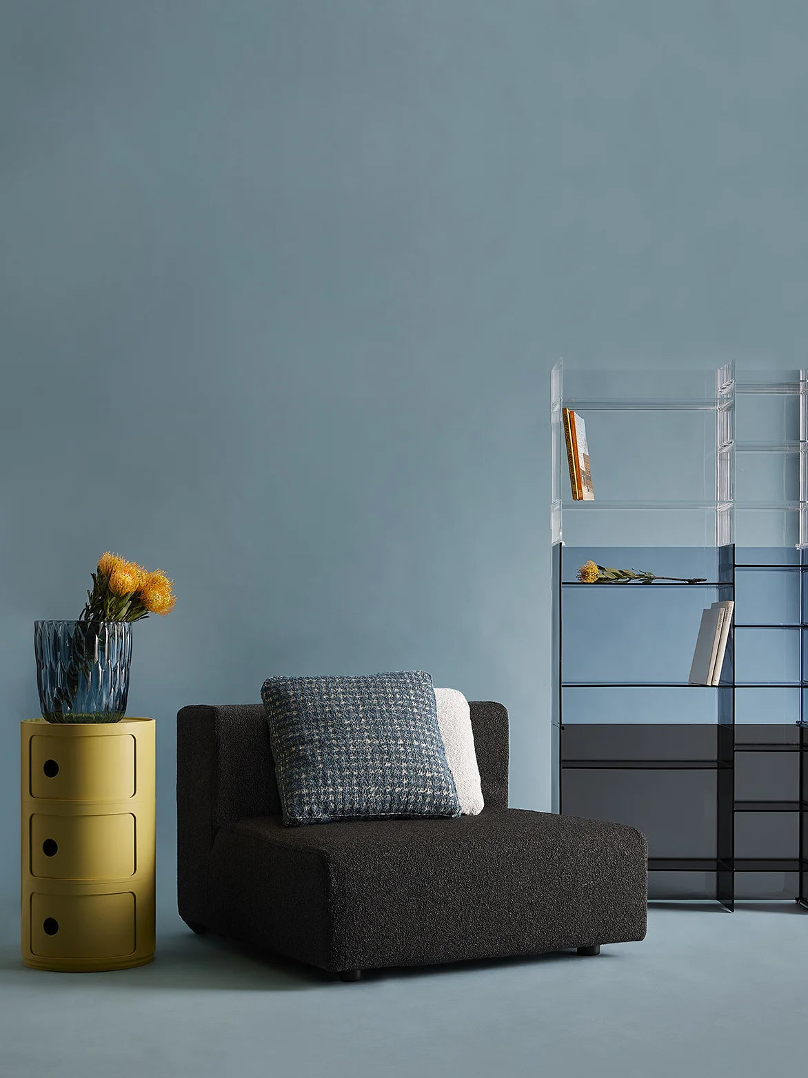 [product_category]-Kartell Componibili Bio Container 3 Elements, Green-Kartell-8058967294613-05970VE-KAR-3