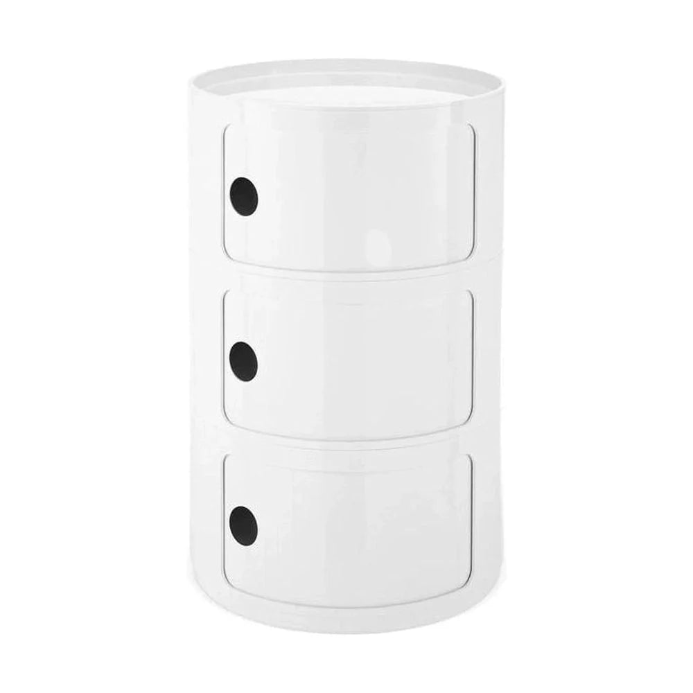 [product_category]-Kartell Componibili Classic Big Container 3 Elements, White-Kartell-8058967200140-0493503-KAR-1