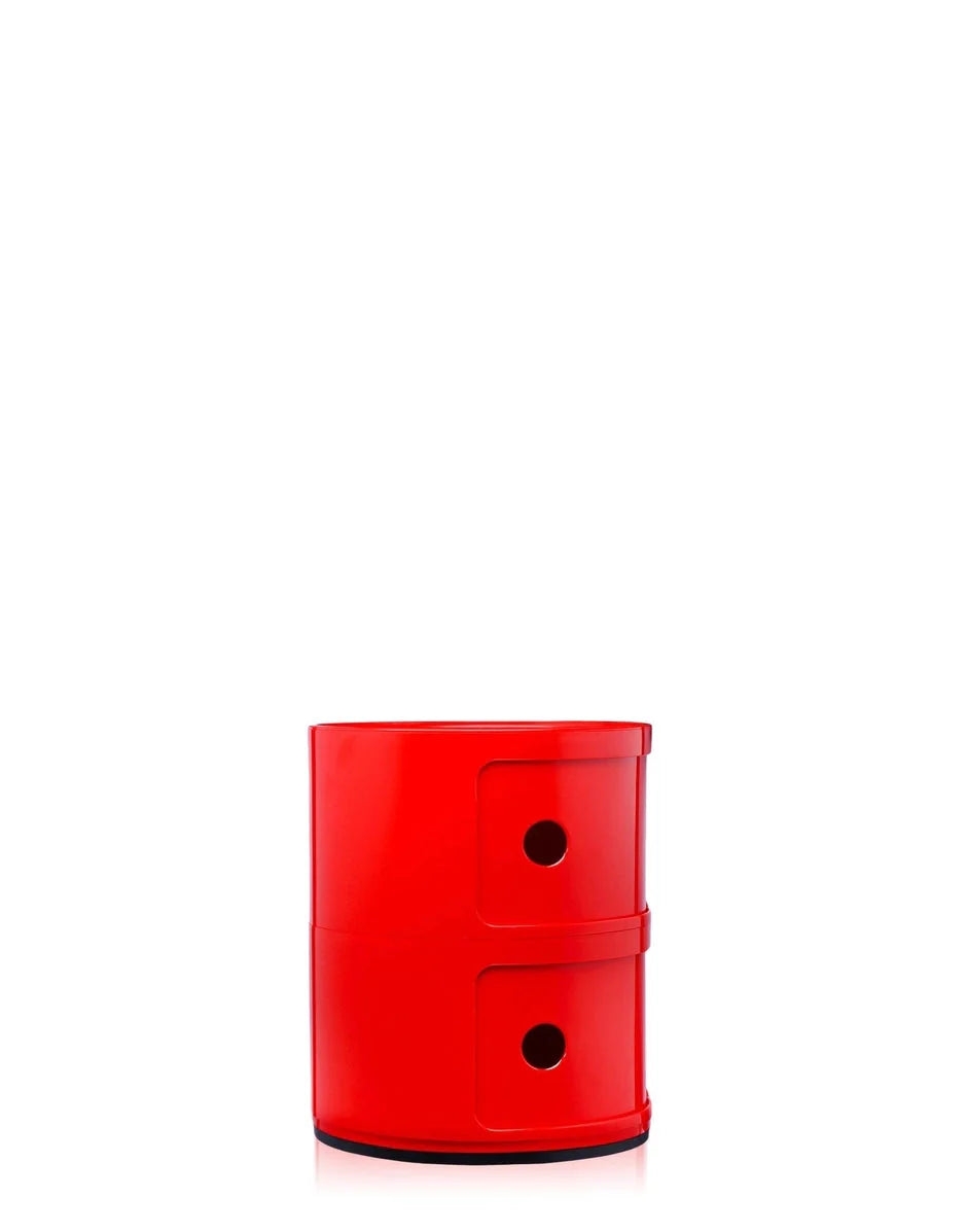 [product_category]-Kartell Componibili Classic Container 2 Elements, Red-Kartell-8034105780408-0496610-KAR-3
