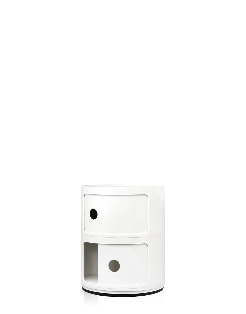 [product_category]-Kartell Componibili Classic Container 2 Elements, White-Kartell-8034105780392-0496603-KAR-2