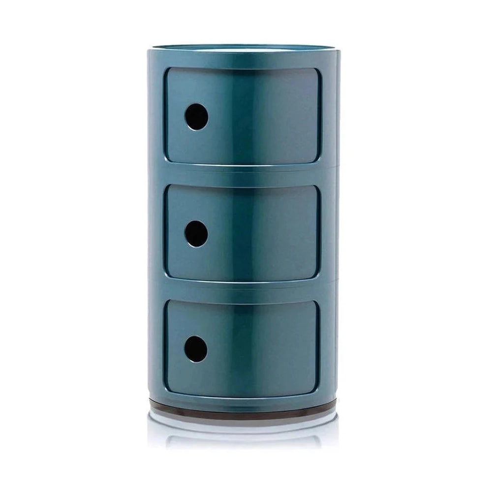 [product_category]-Kartell Componibili Classic Container 3 Elements, Blue-Kartell-8058967253580-0496715-KAR-1