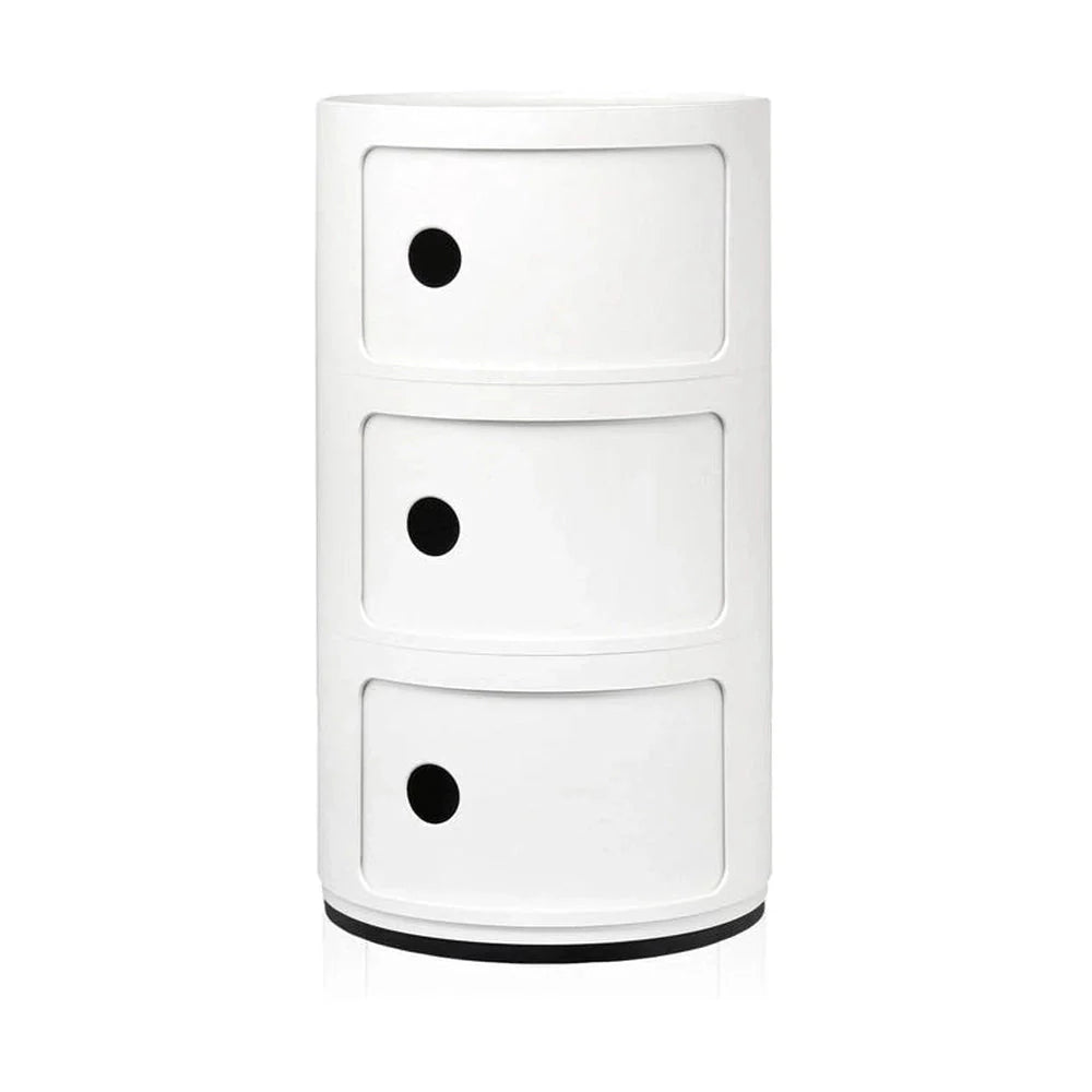 [product_category]-Kartell Componibili Classic Container 3 Elements, White-Kartell-8034105780415-0496703-KAR-1