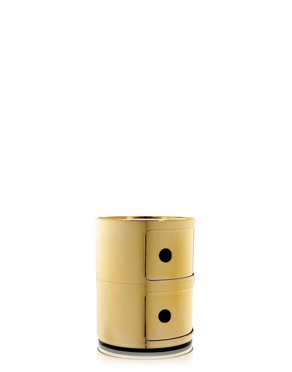 [product_category]-Kartell Componibili Metal Container 2 Elements, Gold-Kartell-8058967191387-05966GG-KAR-3