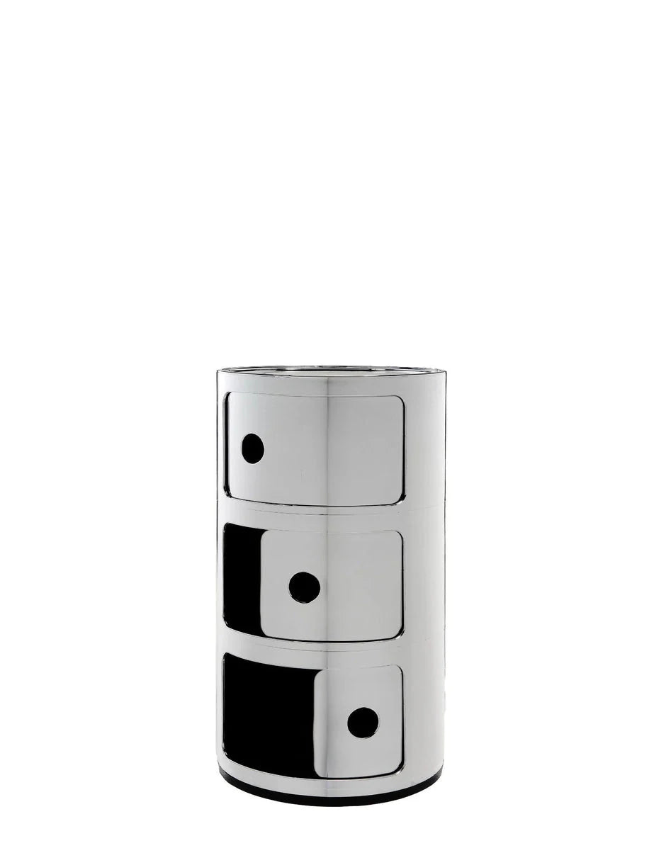 [product_category]-Kartell Componibili Metal Container 3 Elements, Chromed-Kartell-8058967191424-05967XX-KAR-2