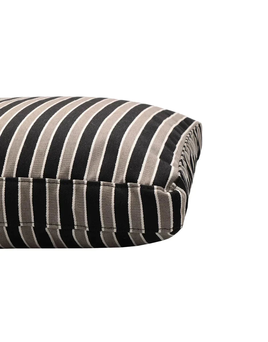 [product_category]-Kartell Cushion Stripes 48x48 Cm, Taupe/Black-Kartell-8058967264173-0718564-KAR-3