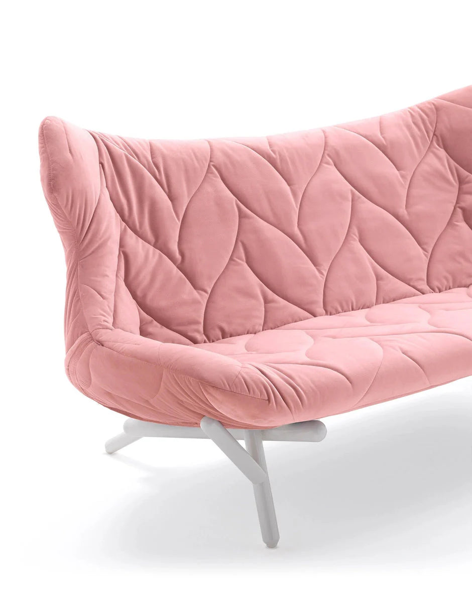 [product_category]-Kartell Foliage Sofa Velvet, White/Pink-Kartell-8058967271379-06085B2-KAR-3