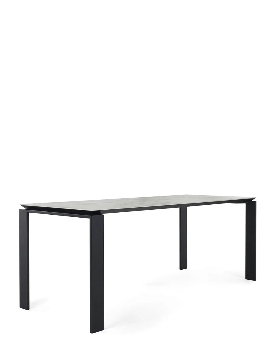 [product_category]-Kartell Four Ceramic Table Marble, White-Kartell-8058967305548-06523MB-KAR-2
