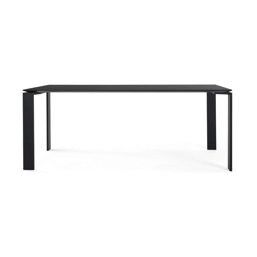 [product_category]-Kartell Four Desk 190x90 Cm, Black-Kartell-8058967312683-0451485-KAR-1