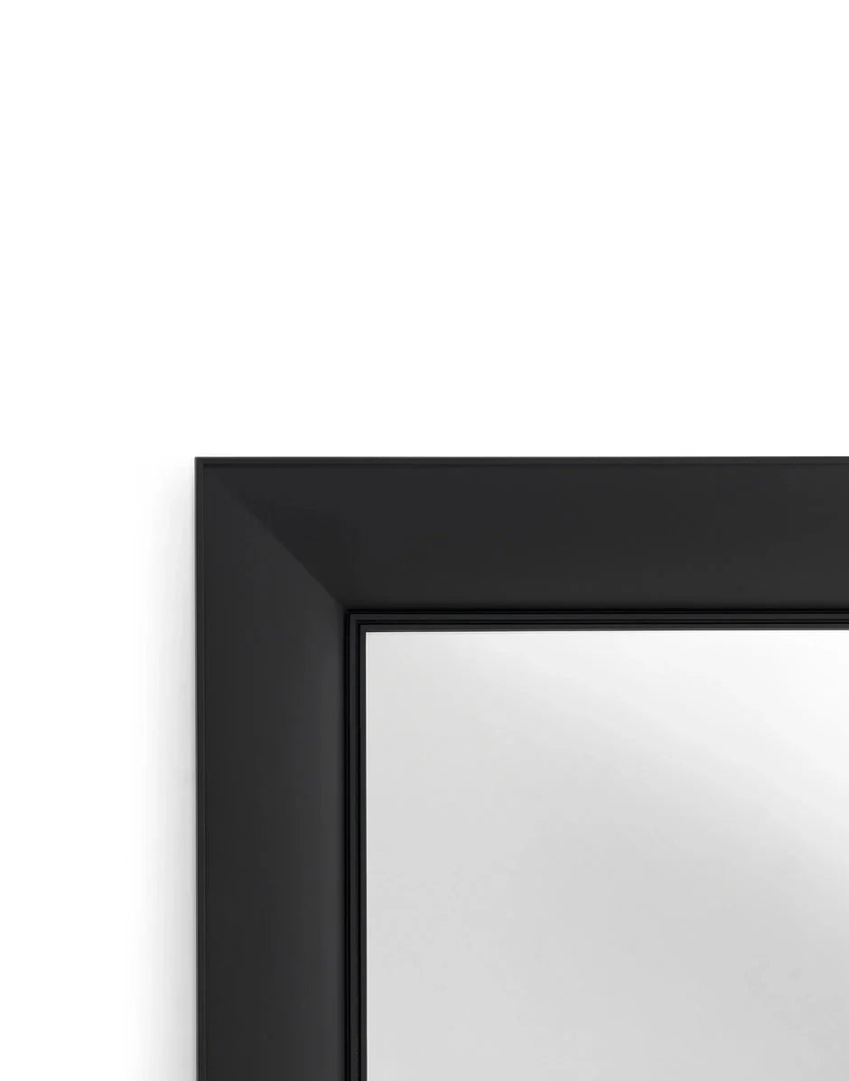 [product_category]-Kartell Francois Ghost Mirror 79x65 Cm, Mat Black-Kartell-8058967224740-08306NN-KAR-2
