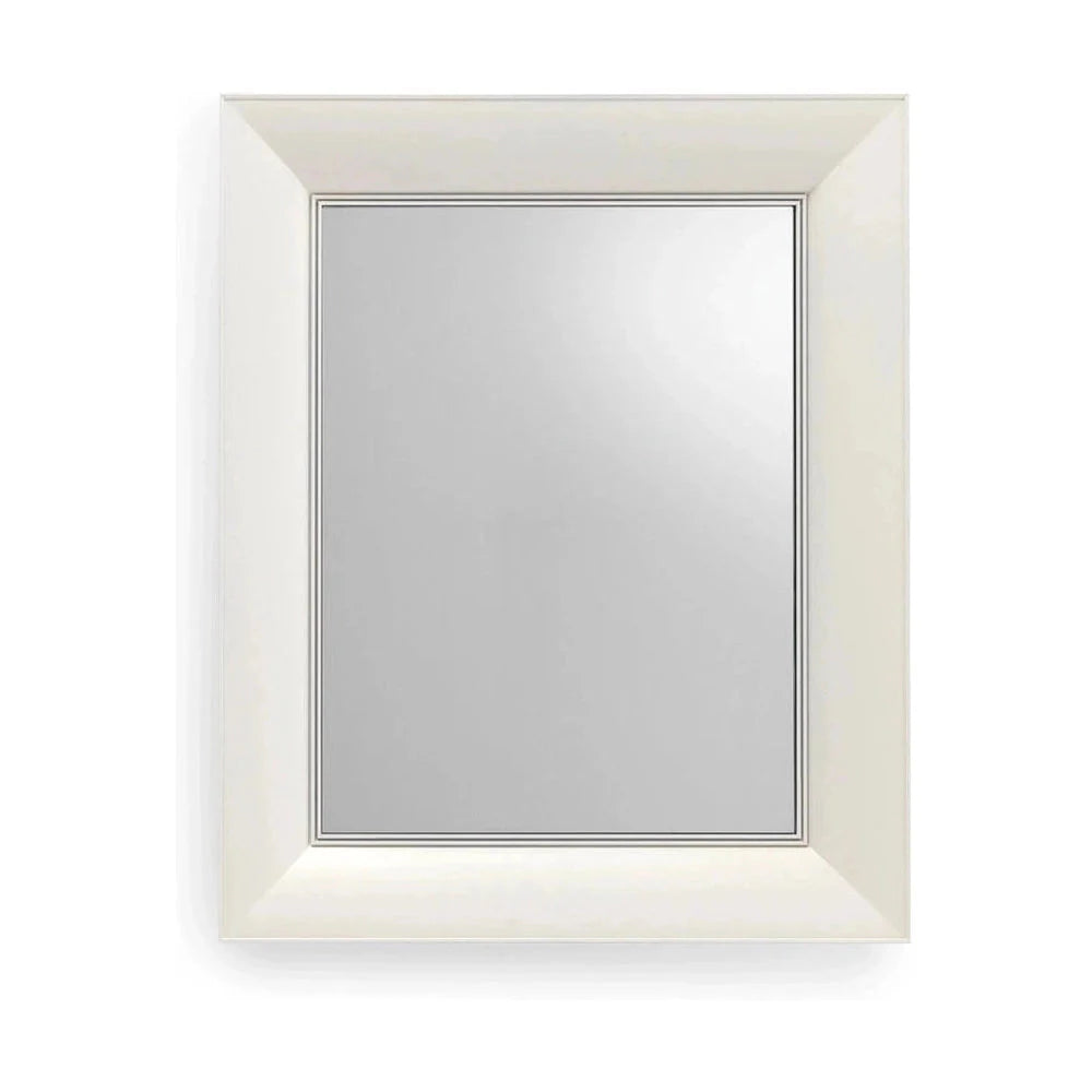 [product_category]-Kartell Francois Ghost Mirror 79x65 Cm, Mat White-Kartell-8058967224726-08306BB-KAR-1