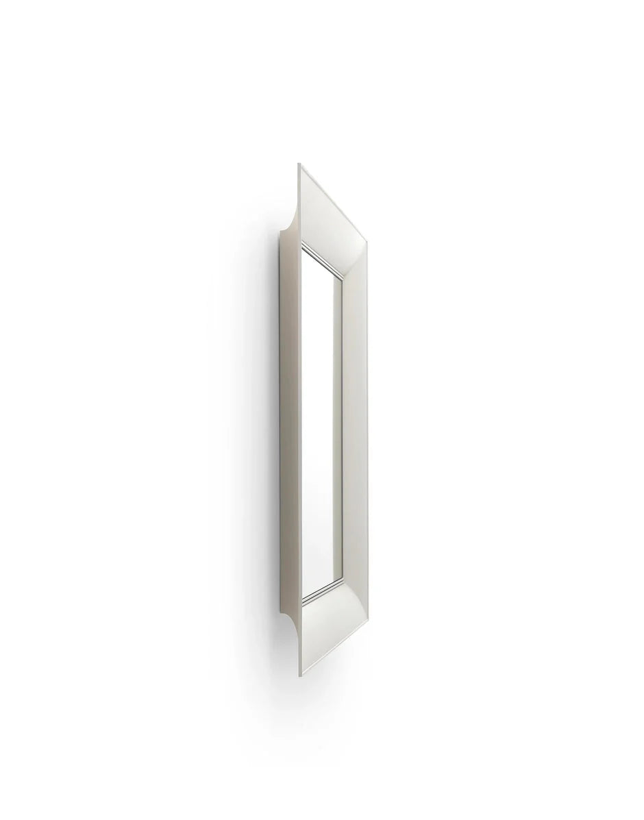 [product_category]-Kartell Francois Ghost Mirror 79x65 Cm, Mat White-Kartell-8058967224726-08306BB-KAR-3