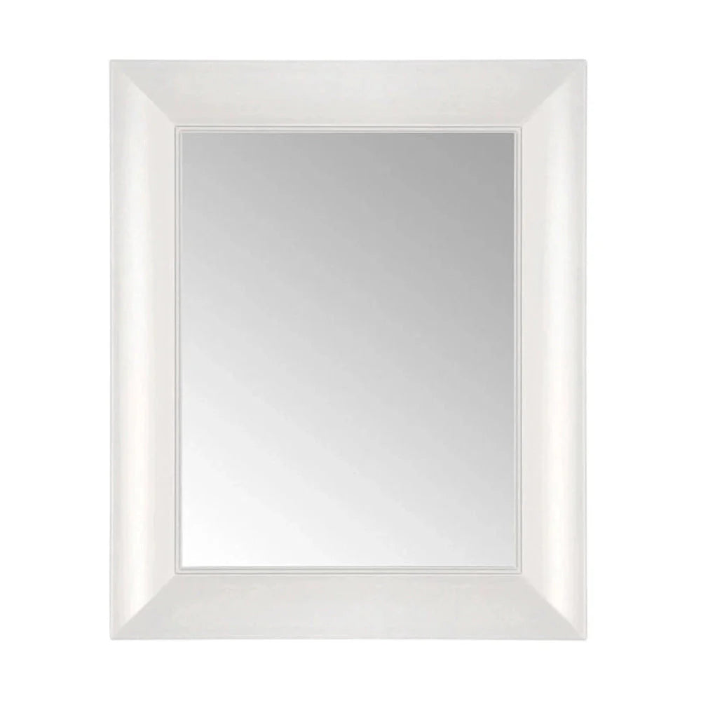 [product_category]-Kartell Francois Ghost Mirror 79x65 Cm, White-Kartell-8058967090246-08300E5-KAR-1