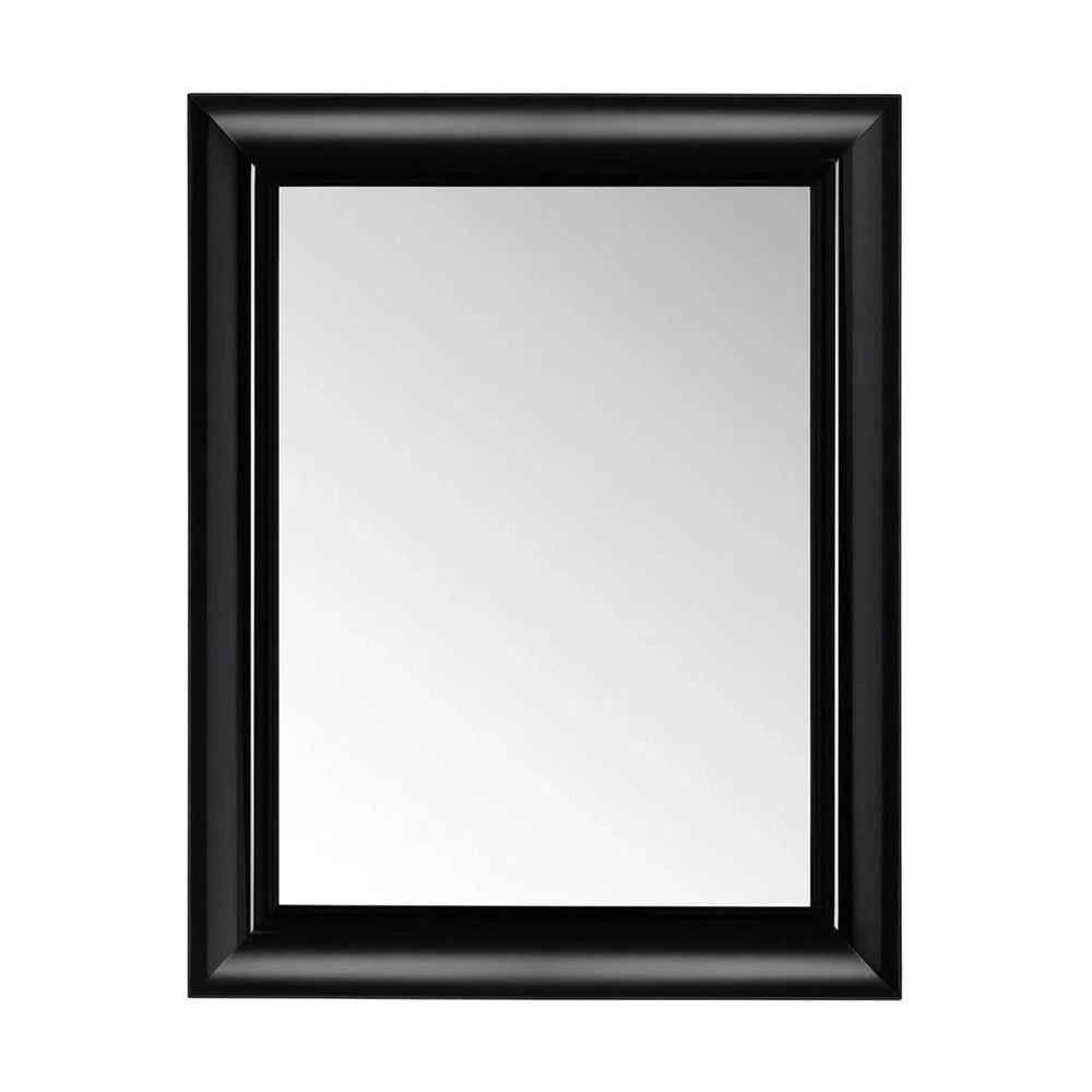 [product_category]-Kartell Francois Ghost Mirror 88x110 Cm, Black-Kartell-8058967090284-08310E6-KAR-1