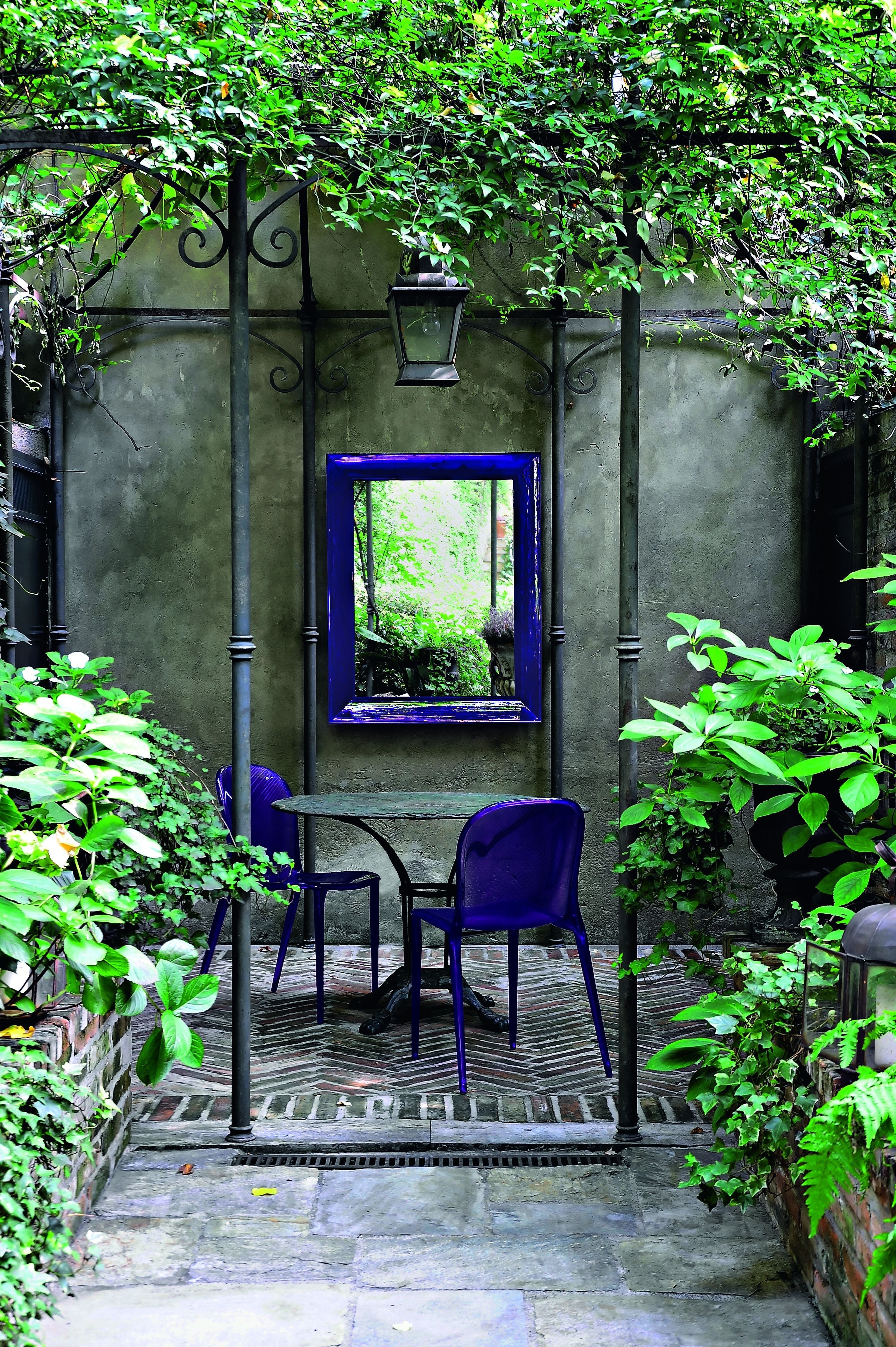 [product_category]-Kartell Francois Ghost Mirror 88x110 Cm, Black-Kartell-8058967090284-08310E6-KAR-7
