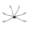 Kartell forside magasinstativ, sort
