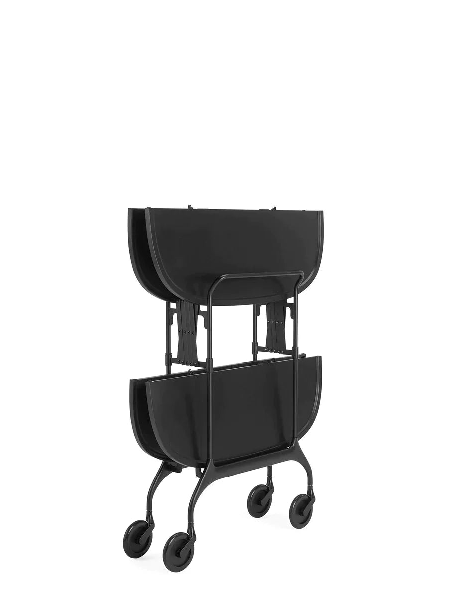 [product_category]-Kartell Gastone Trolley, Mat Black-Kartell-8058967302738-0447309-KAR-8