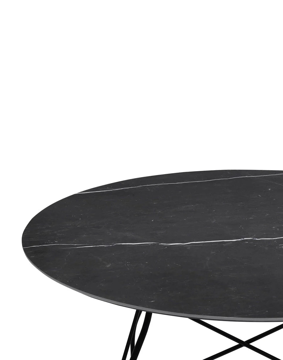 [product_category]-Kartell Glossy Table Round Marble, Black-Kartell-8058967294057-04565MN-KAR-2
