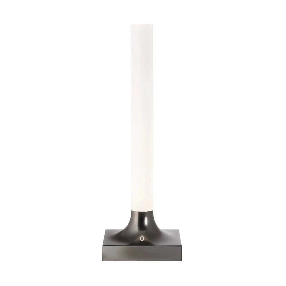 [product_category]-Kartell Goodnight Battery Table Lamp, Matt Titanium-Kartell-8058967322965-09560TO-KAR-1