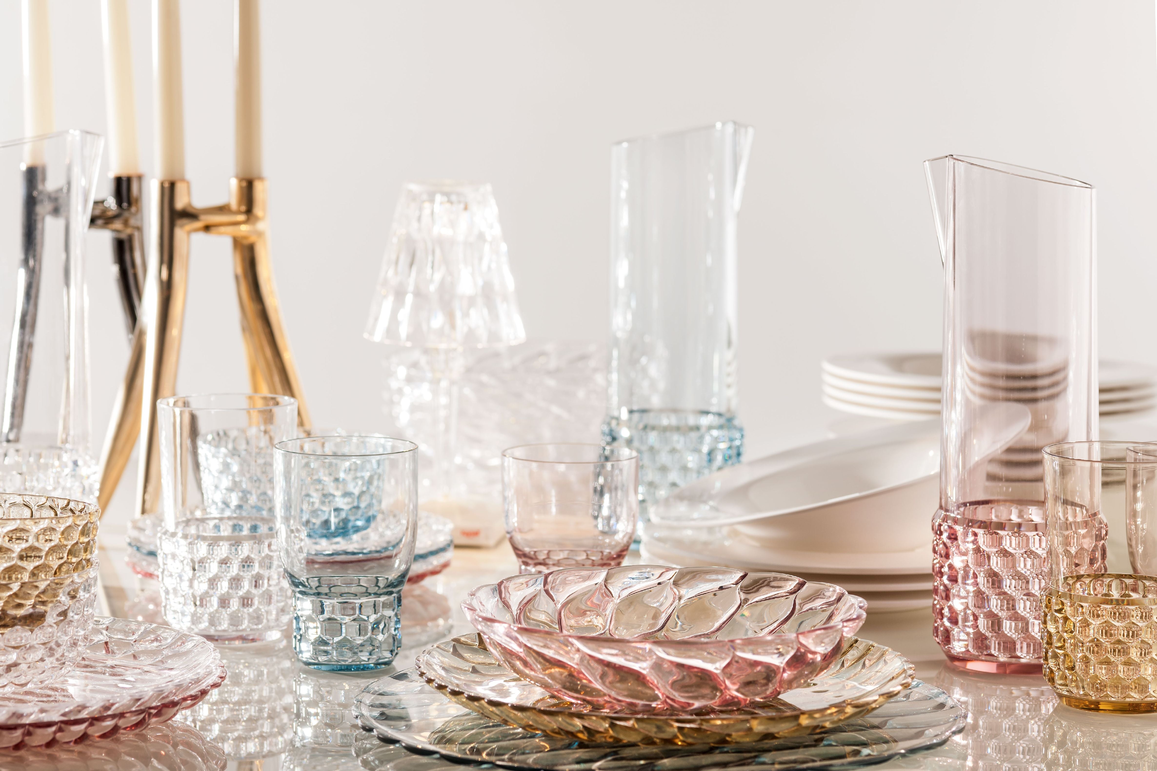 [product_category]-Kartell Jellies Family Set Of 4 Wine Glasses, Pink-Kartell-8058967196856-01493E9-KAR-8