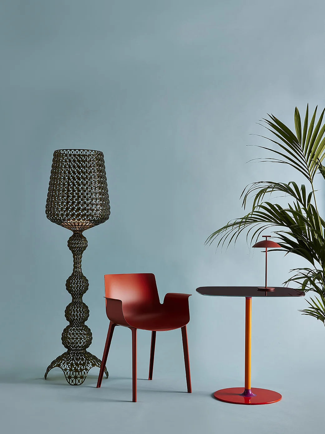 [product_category]-Kartell Kabuki Outdoor Floor Lamp, Black-Kartell-8058967256291-0918509-KAR-4
