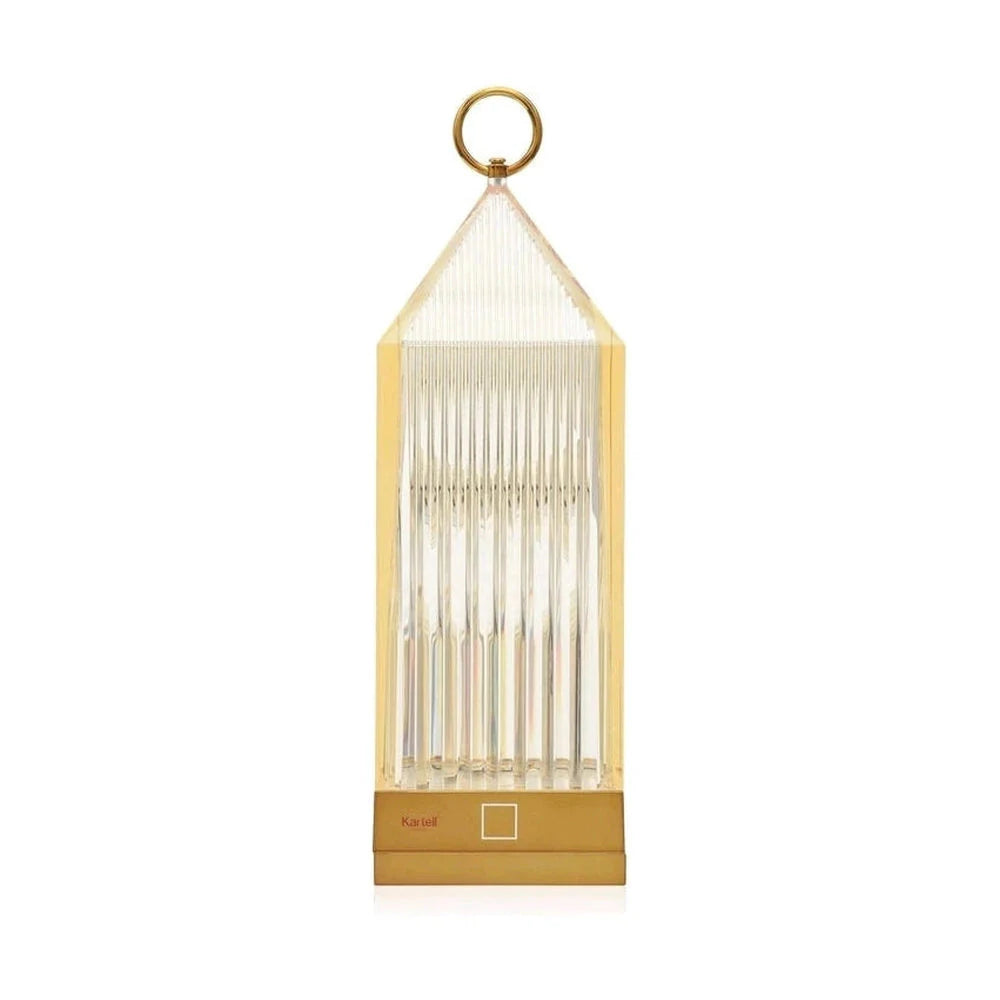 [product_category]-Kartell Lantern Table Lamp, Amber-Kartell-8058967267891-09335AM-KAR-1