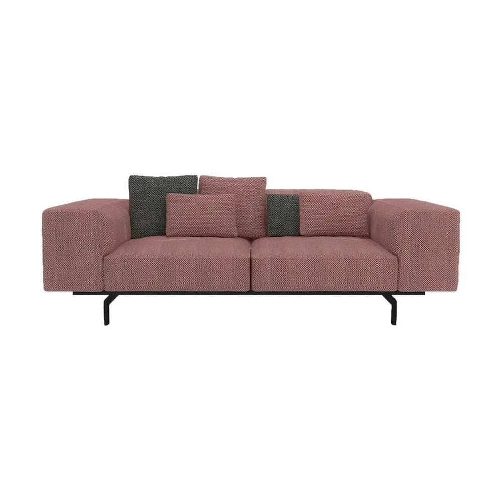 [product_category]-Kartell Largo 2 Seater Sofa Gubbio, Pink-Kartell-8058967288452-07150G5-KAR-1
