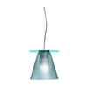  Light Air Transparent Suspension Lampe lyseblå