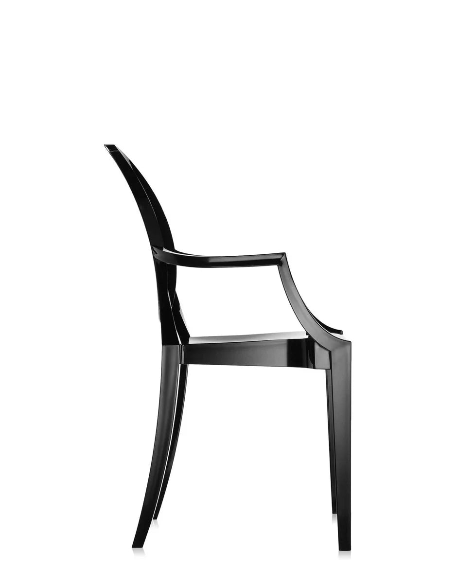 [product_category]-Kartell Louis Ghost Chair, Black-Kartell-8058967311969-G4852E6-KAR-3