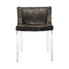 Kartell Mademoiselle Kravitz Armchair, Transparent/Grey