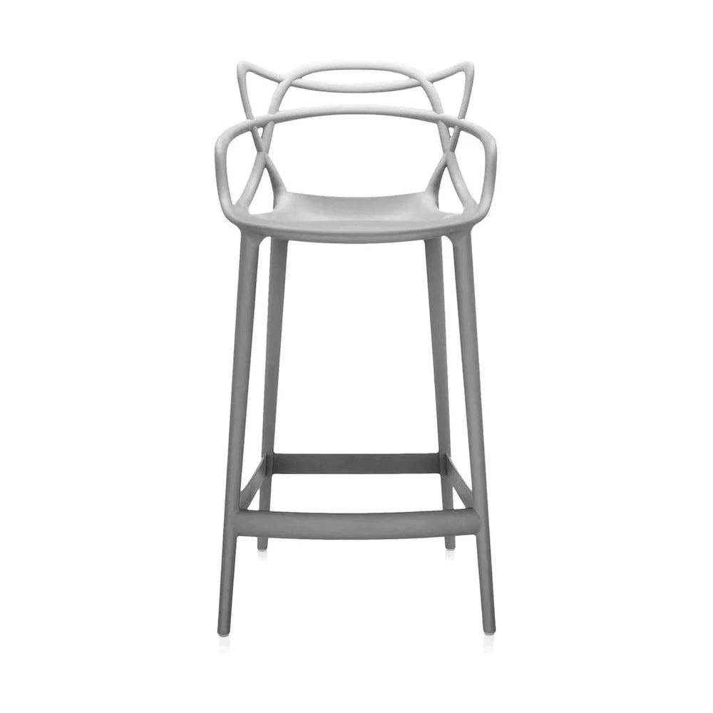 [product_category]-Kartell Masters Stool 65 Cm, Grey-Kartell-8058967184747-0586907-KAR-1
