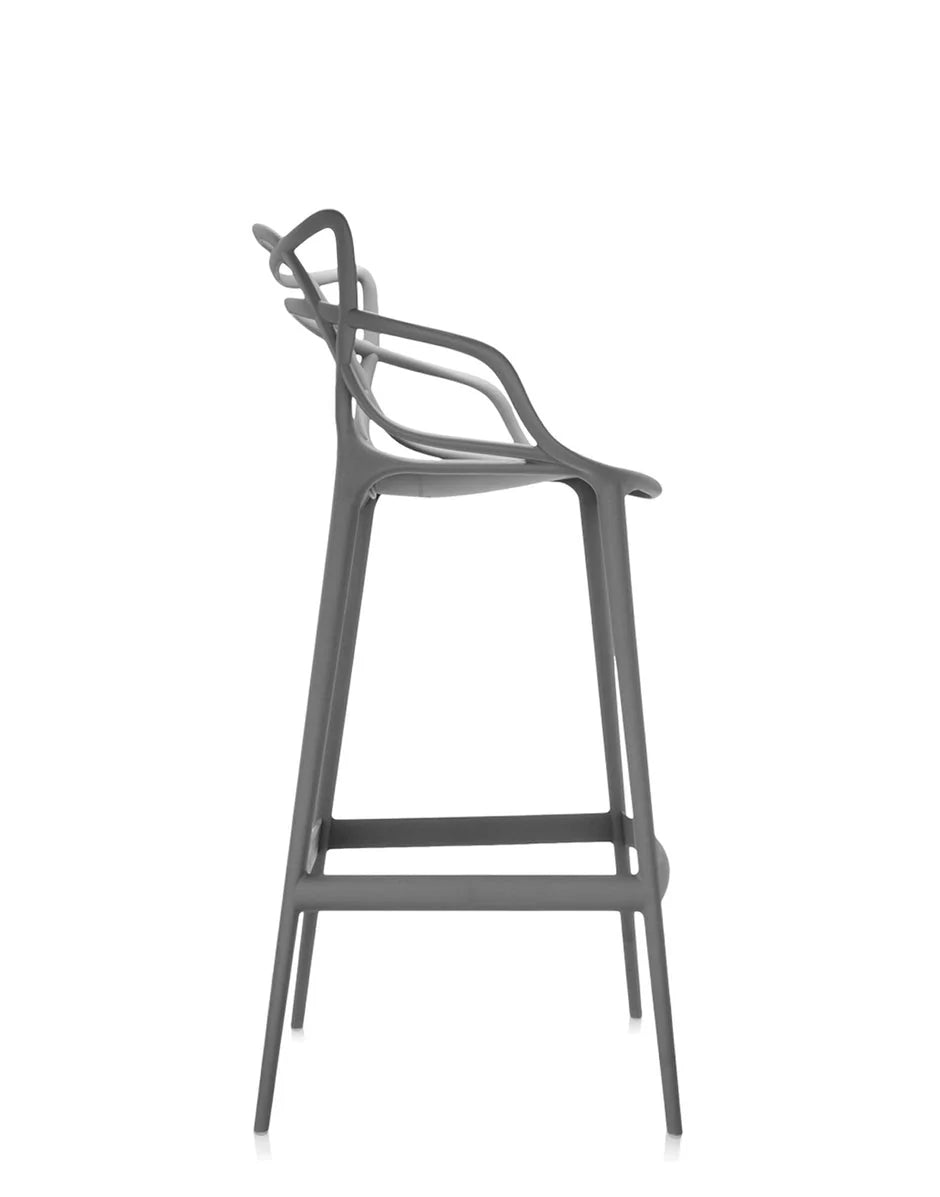 [product_category]-Kartell Masters Stool 75 Cm, Grey-Kartell-8058967184648-0586807-KAR-3