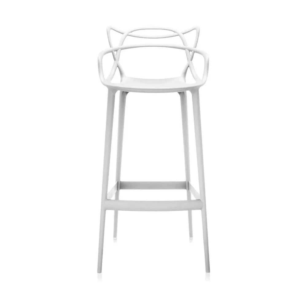 [product_category]-Kartell Masters Stool 75 Cm, White-Kartell-8058967184624-0586803-KAR-1