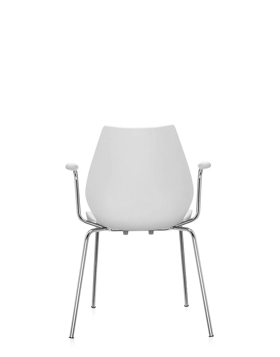 [product_category]-Kartell Maui Armchair, Zinc White-Kartell-8058967036800-028722M-KAR-4