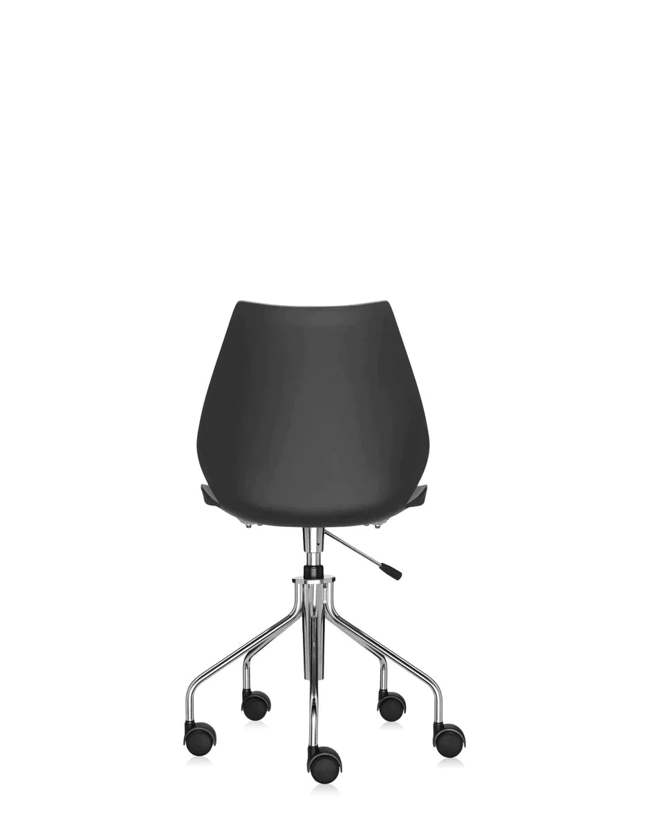 [product_category]-Kartell Maui Swivel Chair, Charcoal-Kartell-8058967037265-028781M-KAR-10