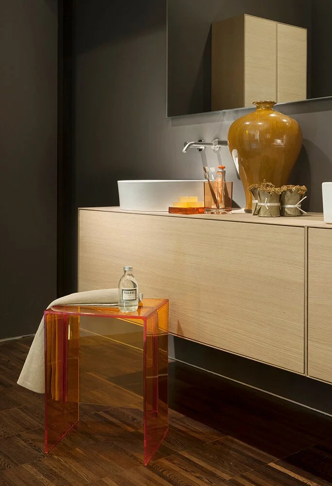 [product_category]-Kartell Max Beam Side Table, Amber-Kartell-8058967180657-09900AM-KAR-4