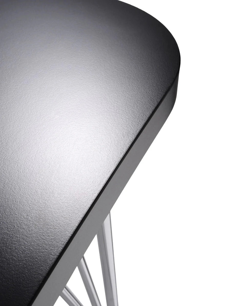 [product_category]-Kartell Max Desk With Wheels 190x90 Cm, Slate/Chrome-Kartell-8058967045048-045122A-KAR-3