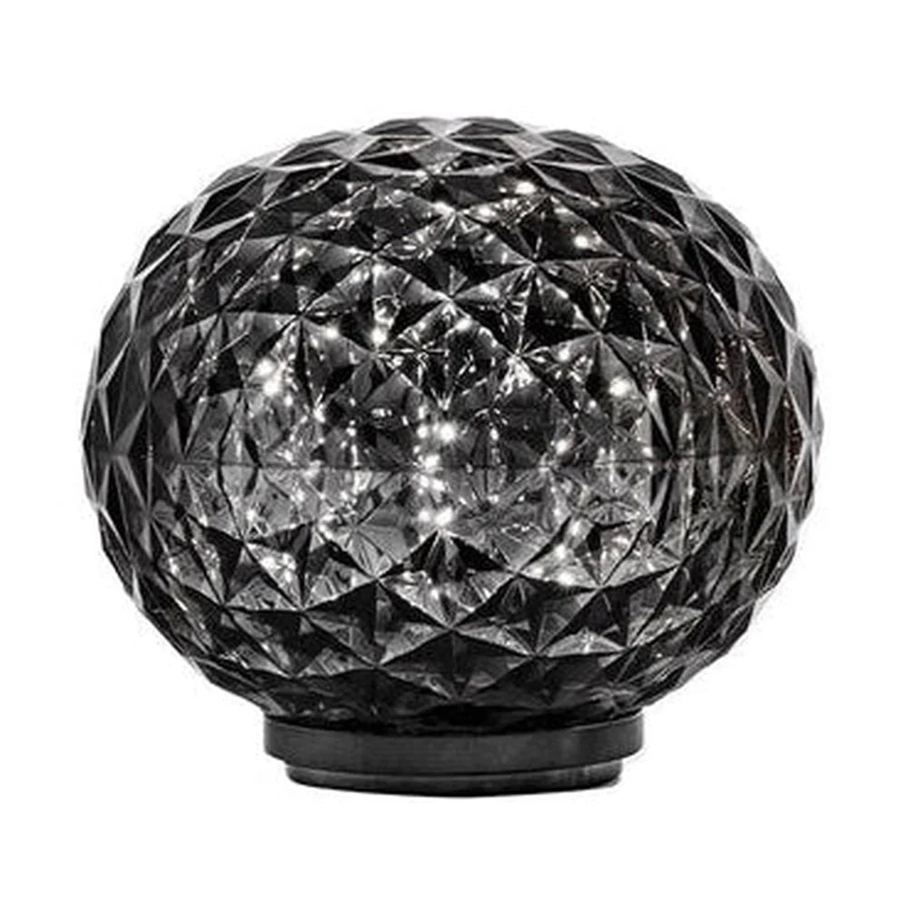 [product_category]-Kartell Mini Planet Table Lamp Battery Version, Fume-Kartell-8058967308822-09410FU-KAR-1