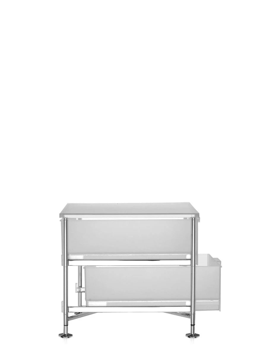 [product_category]-Kartell Mobil 2 Drawer With Feet, Ice-Kartell-8058967026641-02005L1-KAR-2