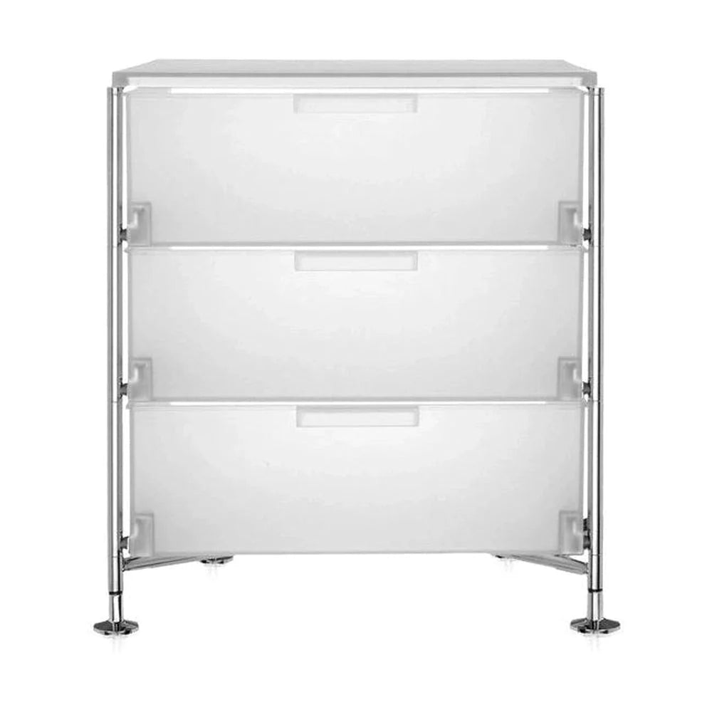 [product_category]-Kartell Mobil 3 Drawer With Feet, Ice-Kartell-8058967026948-02011L1-KAR-1