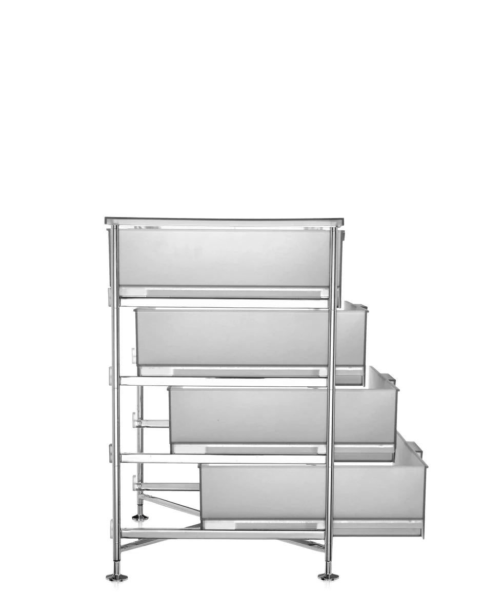 [product_category]-Kartell Mobil 4 Drawer With Feet, Ice-Kartell-8058967027570-02025L1-KAR-2