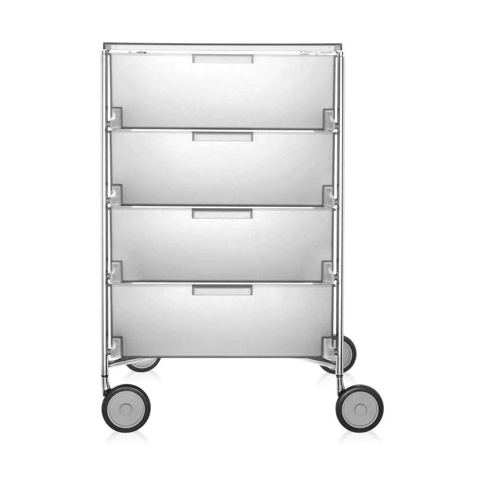 [product_category]-Kartell Mobil 4 Drawer With Wheels, Ice-Kartell-8058967027419-02024L1-KAR-1