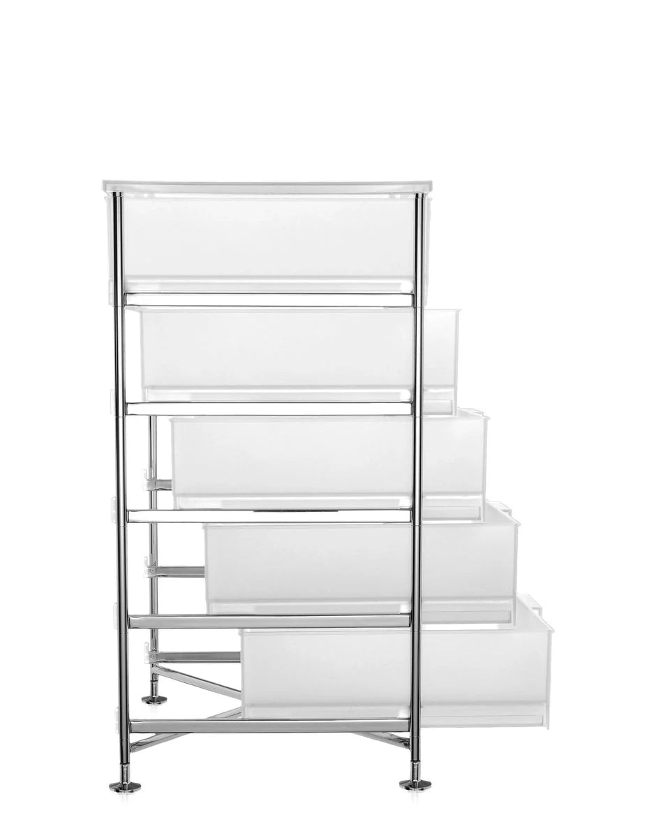 [product_category]-Kartell Mobil 5 Drawer With Feet, Ice-Kartell-8058967028195-02035L1-KAR-2