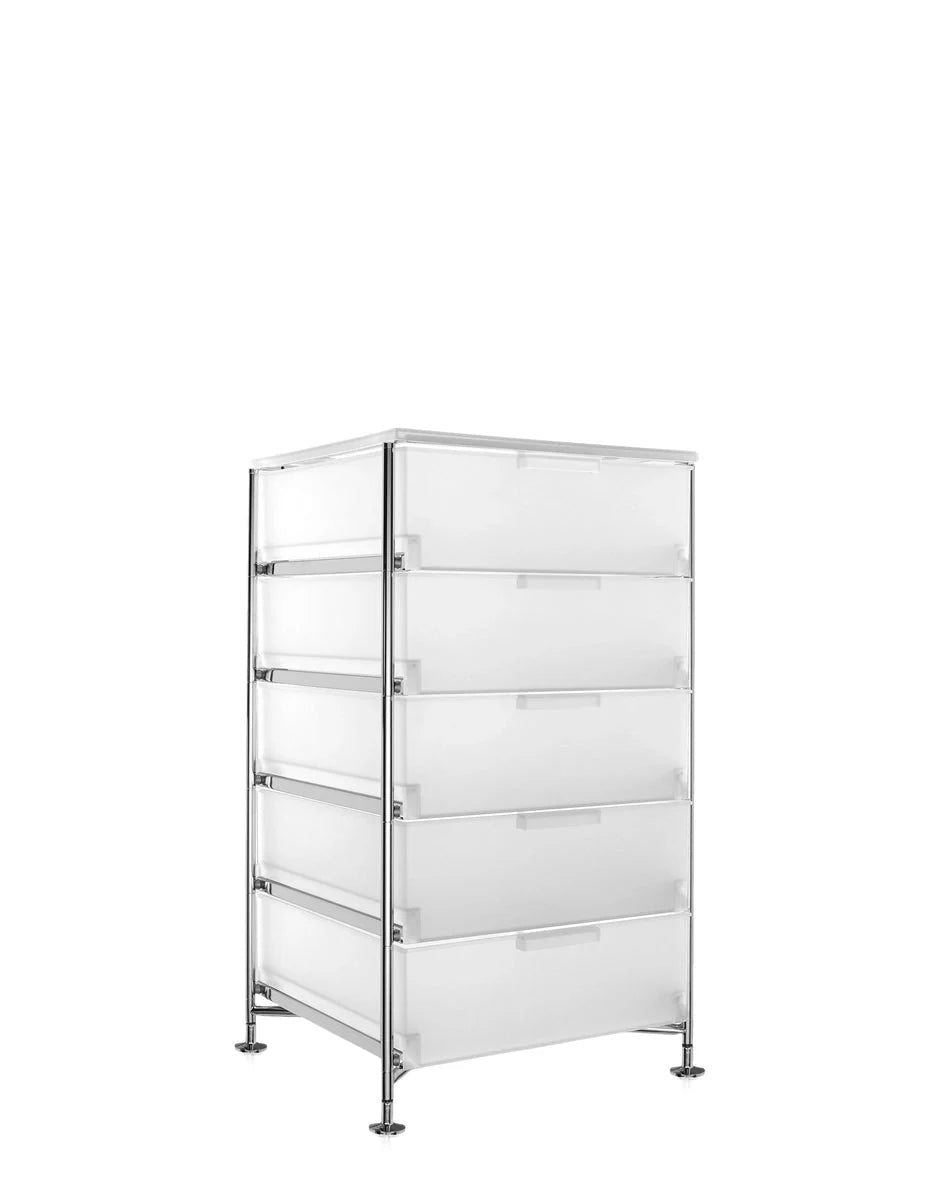 [product_category]-Kartell Mobil 5 Drawer With Feet, Ice-Kartell-8058967028195-02035L1-KAR-3