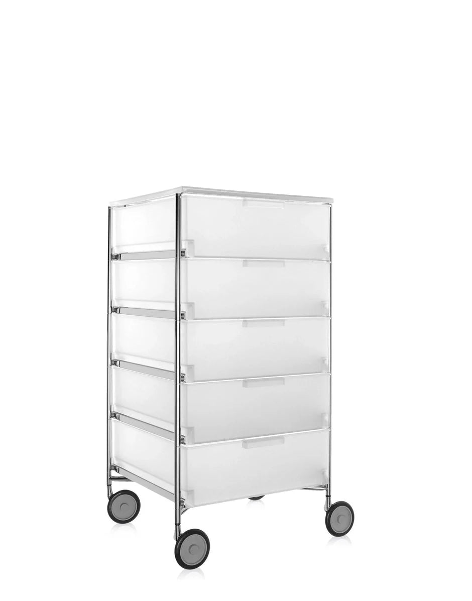 [product_category]-Kartell Mobil 5 Drawer With Wheels, Ice-Kartell-8058967028034-02034L1-KAR-3