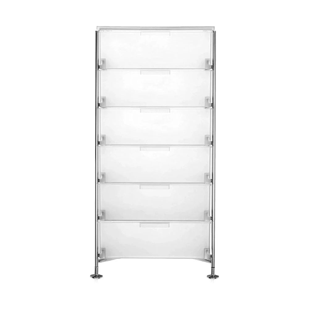[product_category]-Kartell Mobil 6 Drawer With Feet, Ice-Kartell-8058967028515-02041L1-KAR-1